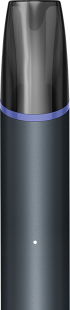 Krupni prikaz VEEV NOW ULTRA Blue Raspberry jednokratnog vape uređaja s ljubičastim prstenom oko usnika.